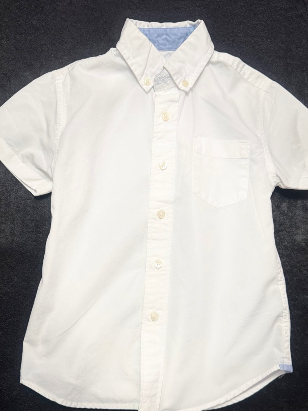 Boys Everyday Crewcuts White Button-Down Shirt